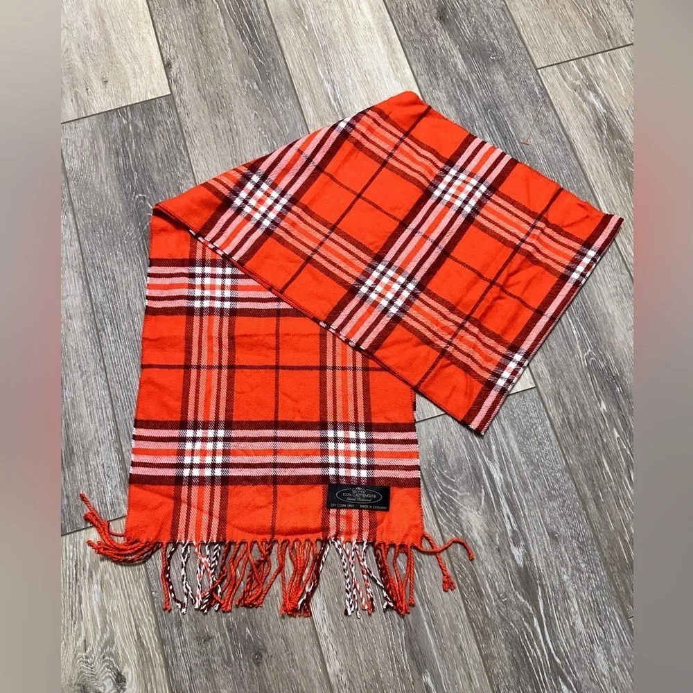 🧣 Unisex 100% Cashmere Scarf 67” long and 12” wide